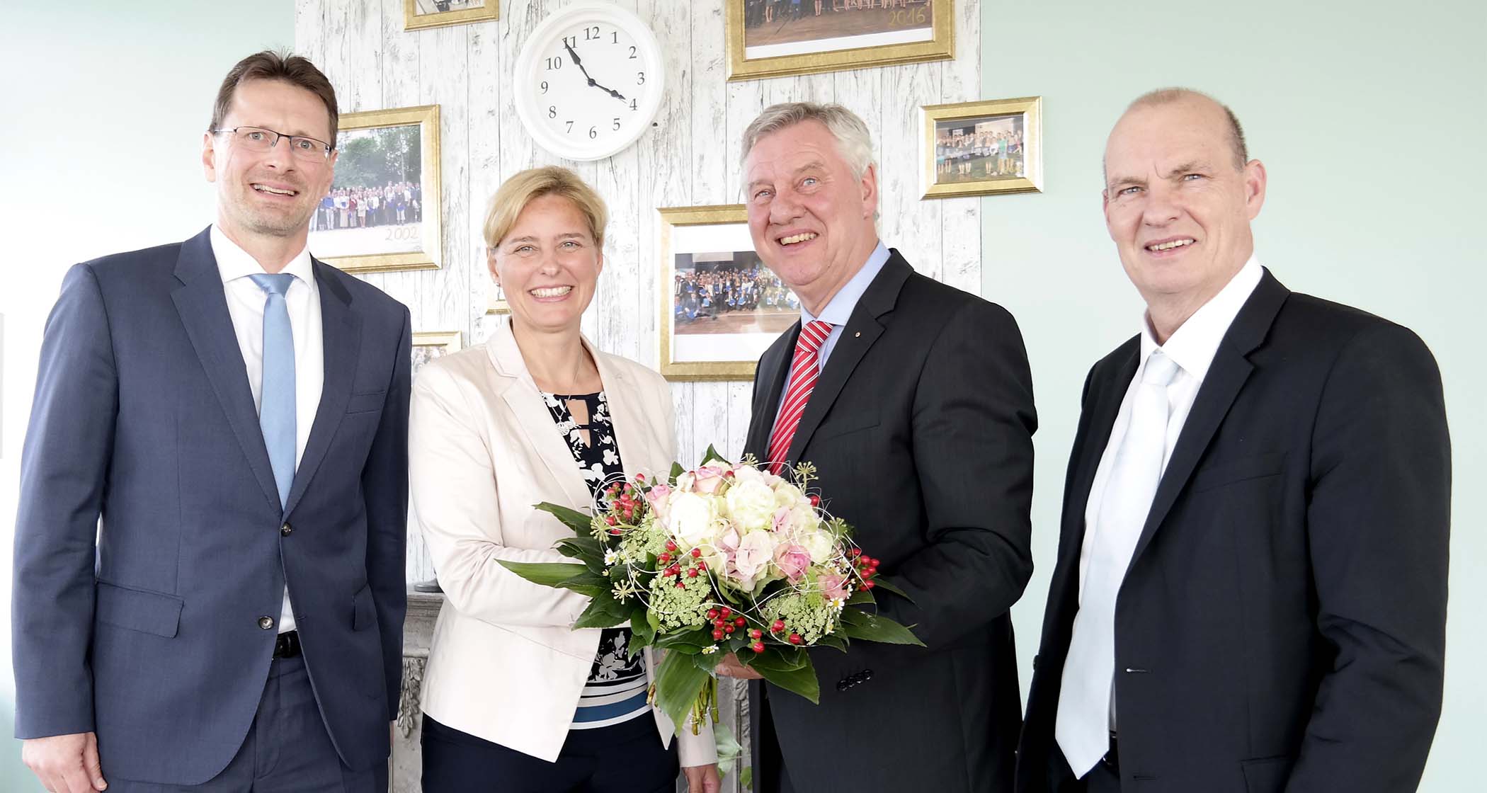 Gründungspräsidentin Prof. Dr. Christiane Ness verabschiedet DHSH